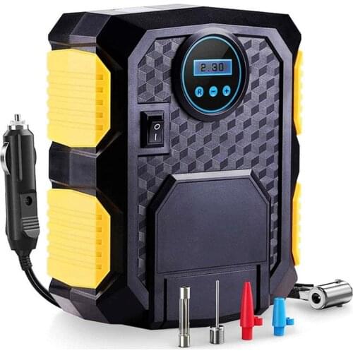 Car Air Compressor DC 12V Digital Tire Inflator Air Pump 150 PSI Auto Air Pump with LED Light for Car Motorcycle Tire Pump