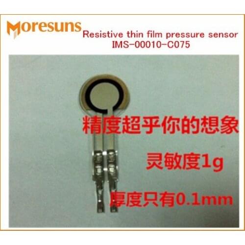 Fast Free ship IMS-00010-C075 Ultra-thin/ultralight film pressure sensor sensitivity better than fsr force sensing resistor 500g