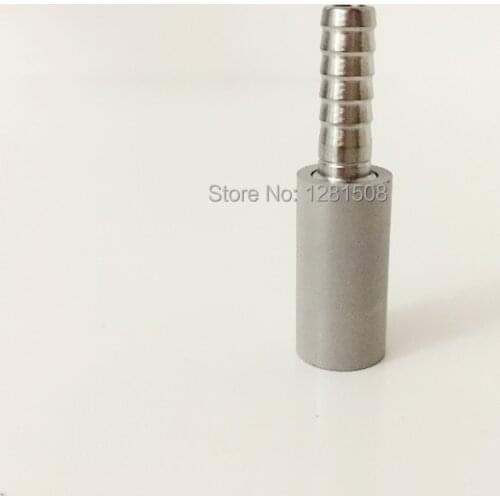 Homebrew Diffusion Stone - 2 Micron Oxygen Stone, Kegging Homebrew stone, 1/4"Barb free shipping