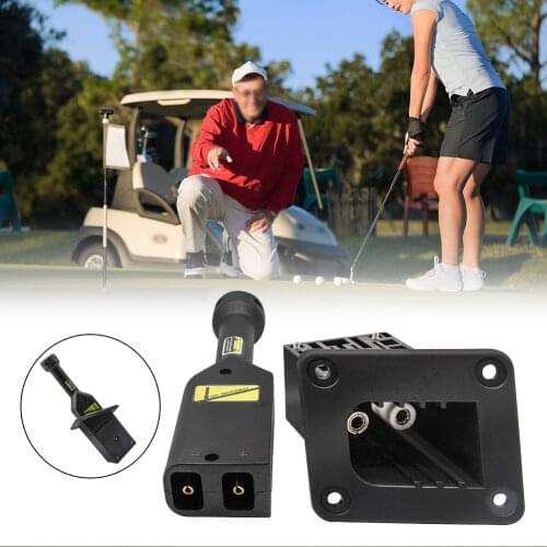 Golf Cart 36V PowerWise Charger Receptacle And Handle Plug Electric Parts Fast Chargin Suit For EZGO TXT, 1996+, DCS/PDS