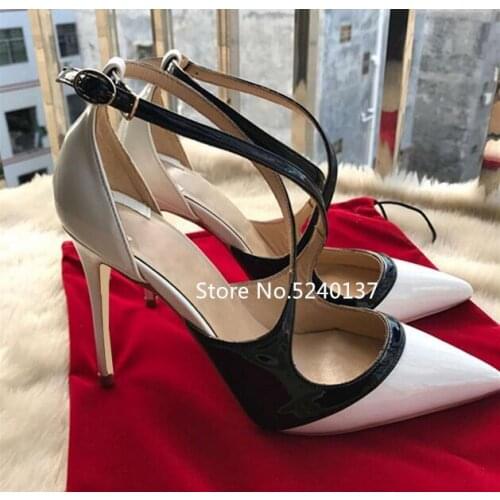 Женские туфли с ремешком Follwwith China At AliExpress