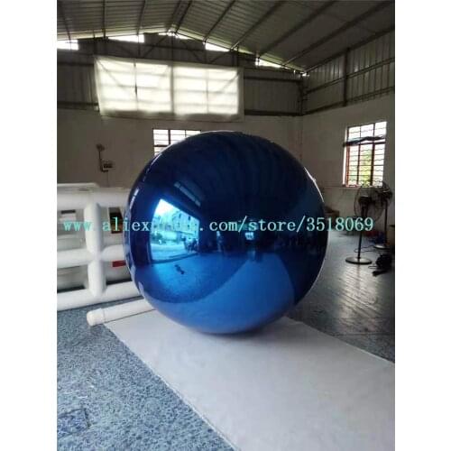 Giant inflatable christmas ornaments mirror ball/inflatable floating mirror ball for decorative/pvc inflatable mirror ball