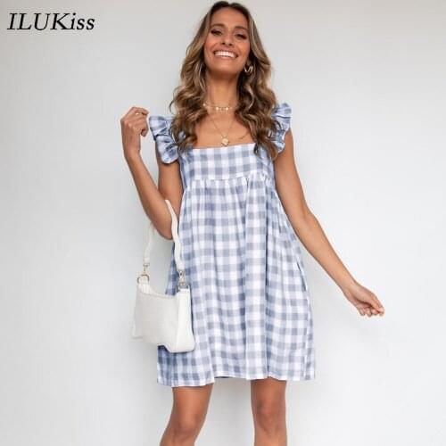 ILUKiss Summer Dresses In A Cage