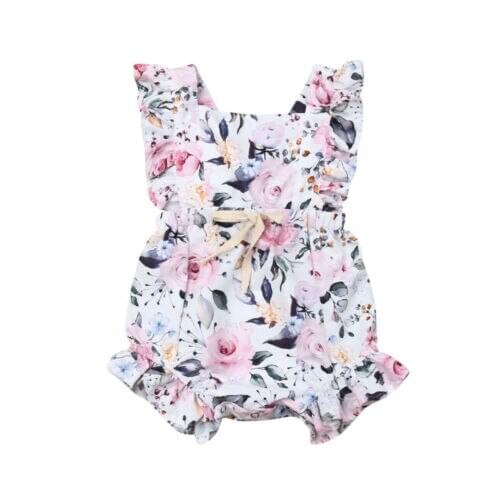 3M-18M Newborn Infant Baby Girls Romper Clothes Outfit Summer Jumpsuit Playsuit