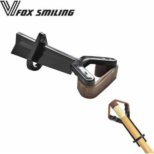 Fox Smiling Billiard Snooker Plastic Pool Cue Tip Clamp For Tip Glue On Fastener Repair Tool Shaper Snooker Cue Tip Tools