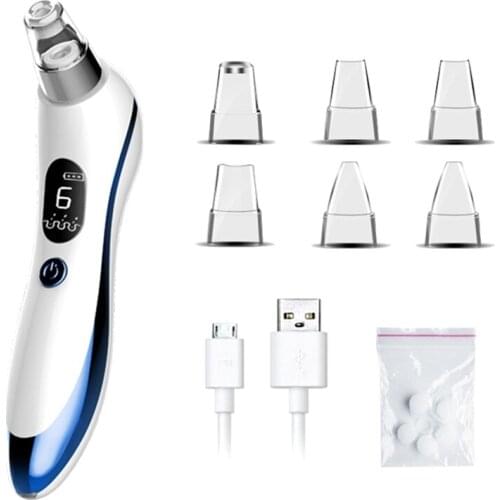USB Rechargable Multifunctional Electric Blackhead Meter Suction Vacuum Cleaner New 2021