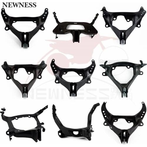 Motorcycle Aluminum Black Front Headlight Fairing Bracket For Suzuki GSXR600 750 1000 1300R See Detail Year