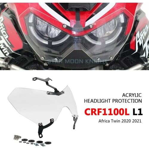 NEW Motorcycle Accessories Headlight Head Light Guard Protector Cover For Honda CRF1100L L1 Africa Twin CRF 1100 L 2020 2021