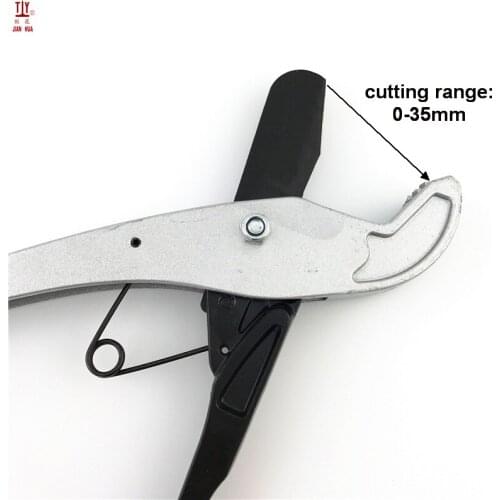 Cutting To 35mm 1Pcs PVC Pipes Cut Ratchet Plumbing Tools Plastic Pipes Cutter Pipe Cutter