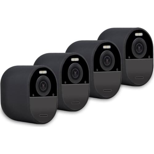 Silicone Skins for Arlo Ultra Waterproof Black Case Cover for Your Arlo Camera