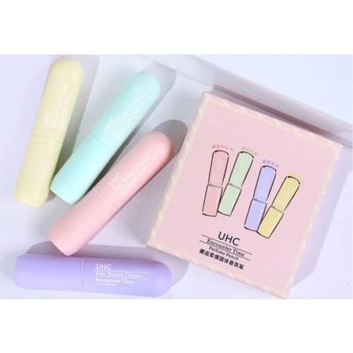 Solid Perfume Women Men Portable Solid Balm Pen Lasting Fresh Light Fragrance Stay Long Solid Stick Body Fresh Perfume