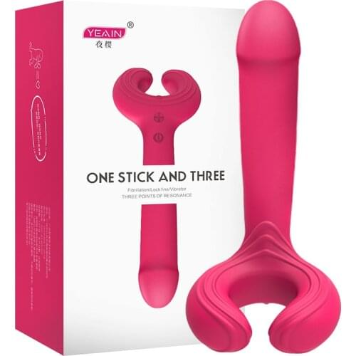 G-Spot Rabbit Waterproof Rechargeable 3 Motors Dildo Vibrator Adult Sex Toys Silicone Clitoris Vagina Penis Stimulator Massager