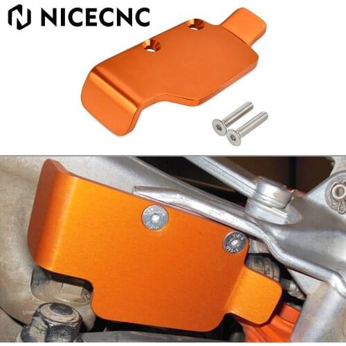 For KTM 690 Enduro R 2008-2021 For Husqvarna 701 Enduro 2016-2021 Motorcycle Rear Brake Reservoir Master Cylinder Guard Cover