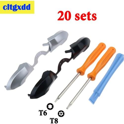 20Sets LB RB Button Bumper Replacement Trigger Parts For Xbox One Elite Game Controller With T6 T8 Screwdrivers Tool