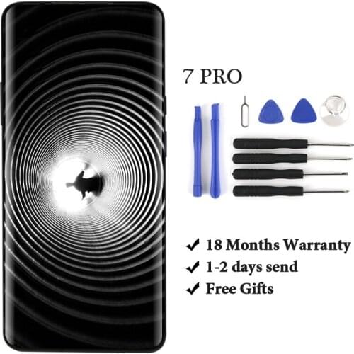 Hot sell OEM quality For OnePlus 7 pro lcd display assembly replacement 100% test no dead pixel for OnePlus 7 pro LCD screen