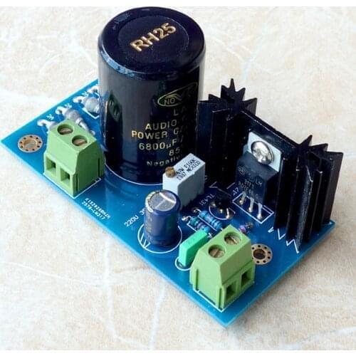 1.5A DC 3.3~37V Power Amplifier Power Board LM317 +TL431 High Precision Linear Regulated Power Supply Board KIT