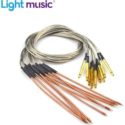 10pcs Acoustic Guitar Bridge Saddle Piezo Guitar Pickup Soft Piezo Folk Guitarra Preamp Piezo Acoustic Guitar Parts