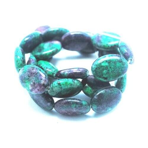 22pcs nature green jasperr opal glass black onyx rosee quartz jadee stone yellow tiger eye sodalite malachite 13x18mm oval shape