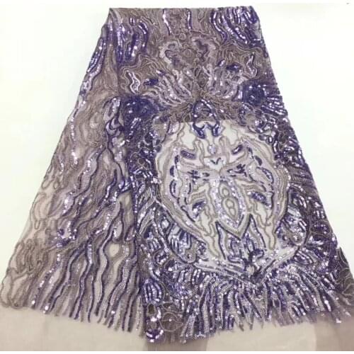 African Sequin Lace Fabric 2021 High-quality Lace Bride French Lace Fabric, Suitable For Nigeria Tulle Lace Fabric D37451