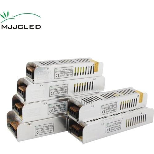 12 Volt Power Supply 12V 5A 10A 15A 20A 30A 33A Electronic Transformer 110V 220V to 12V Power Supply Unit for LED Strip Light