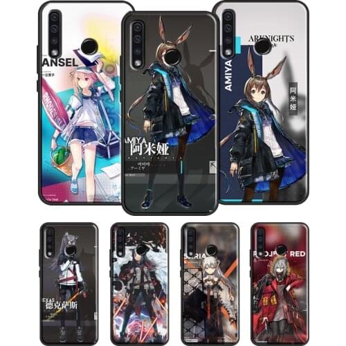 Amiya Ansel Arknights Case For Huawei Honor 9X Pro 7X 8X 7A 7C 8A 8C 10i 20 10 9 Lite V20 Y6 Y9 Y7 2019 Nova 5T