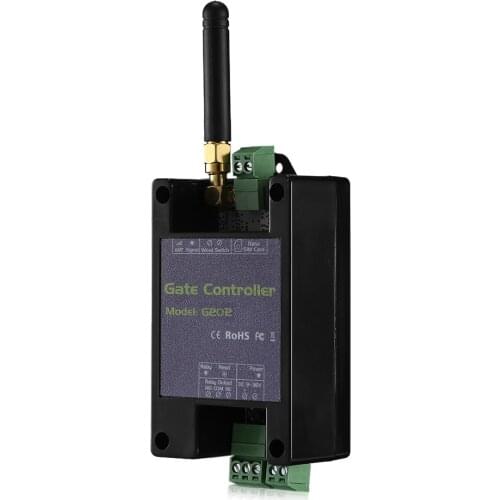 GSM Door Gate Opener Remote On/Off Relay Switch Remote Control Door Access Wireless Door Opener By Free Call SMS Command