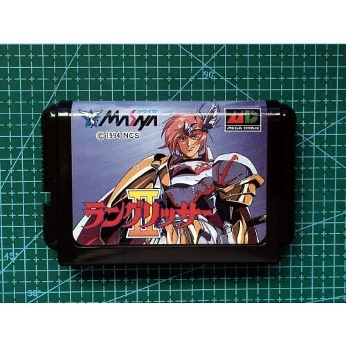 MD Game : Langrisser Ⅱ ( Japan Version!! Chinese Language!! )