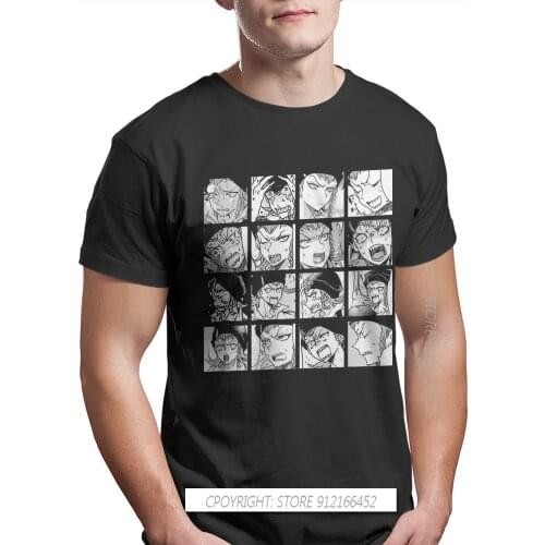 Kazuichi TShirt For Men Danganronpa Makoto Naegi Monokuma Game Camisetas Style T Shirt Soft Print Fluffy Mans Tops