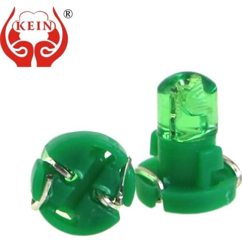 KEIN 1PCS 12V T3 led car cob Neo Wedge Instrument Dashboard Dash Indicator Light Bulb DC Panel Bulb yellow red blue white auto