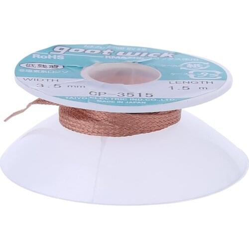 Hot Selling Useful 5 ft 3.5mm Desoldering Braid Solder Remover Wick CP-3515
