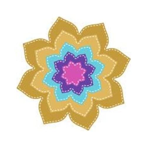 YINISE 661 FLOWER Metal Cutting Dies For Scrapbooking Stencils DIY Album Paper Cards Decoration Embossing Folder Die Cuts Mold