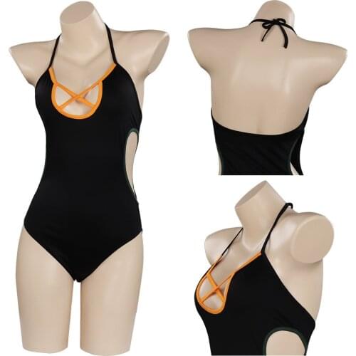 My Hero Academia Bakugou Katsuki Cosplay Costume Swimwear Outfits Halloween Carnival Suit
