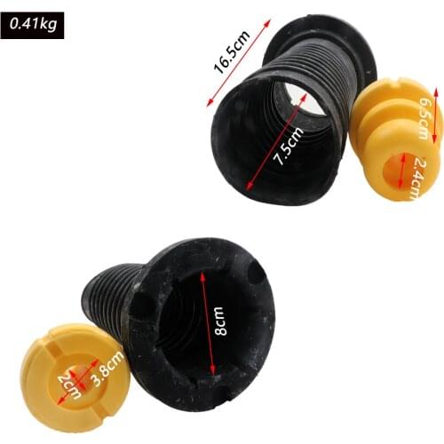 Front Dust Cover Air Shock Absorber Rubber Bellow Dust Boot KIT For Toyota CROWN REIZ LEXUS GS 48157-30250