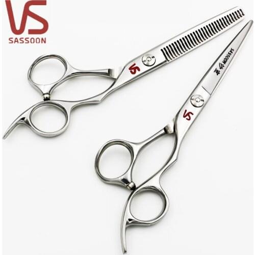 6 Inch VS Professional Pet Scissors Dog Grooming Straight Cutting+Thinning Shears Kit for Animals Hair Scissors Japan440C
