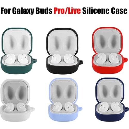 Dustproof Protective Cover Silicone Case for galaxy-Buds Pro/Live Earphone M5TE