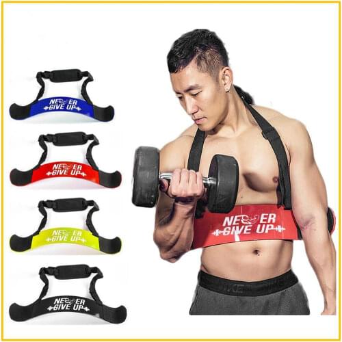 Biceps Training Board Arm Forearm Trainer for Weight Lifting Bodybuilding Fitness Equipment Indoor Training Board Gym Equipment
