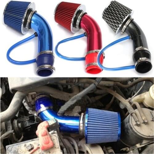 Car Engine Intake Pipe Air Filter Mushroom Head Productivity Air Filter 76Mm Inlet Air Filter 160mm High Flow High Cold Air Cone