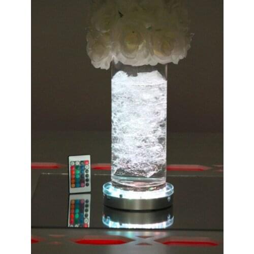 1 Piece/Lot Party Event Item Type LED Battery Electric Light Up Stand Base Display With 19 Pcs SMD 5050