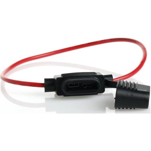 10pcs In Line Standard Blade Fuse Holder Splash Proof for 12V 30A Fuses Car Bike