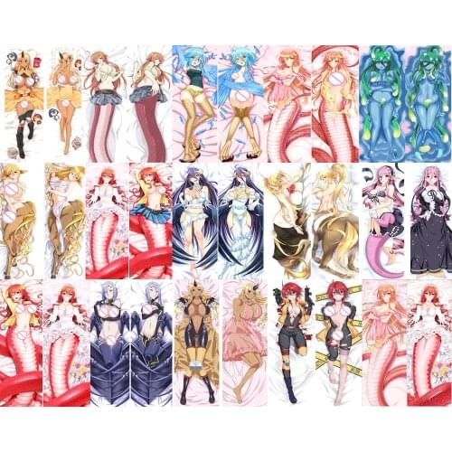 2018-July update Anime Monster musume no iru nichijou sexy girl Dakimakura body pillow case cover hugging body pillowcases