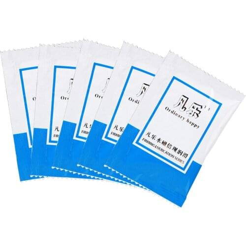 5 bag/set 5ml Water Based Gel Lubricant Oil Smooth and Passion Water Based Anal gel Water Soluble Sex Lube Vibrators Accessories