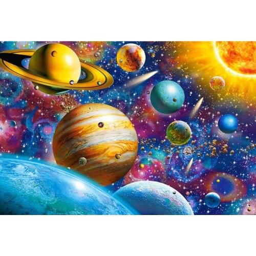 AB Drill 5D Diamond Painting DIY Creative Star Scenery Living Room Bedroom Decoration Paint By Diamonds