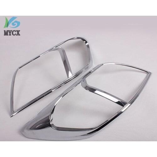 Car-styling Chrome For Toyota Hilux Accessories Headlamp Cover Strips Trim For Toyota Hilux 2005-2010 Hilux Auto Parts