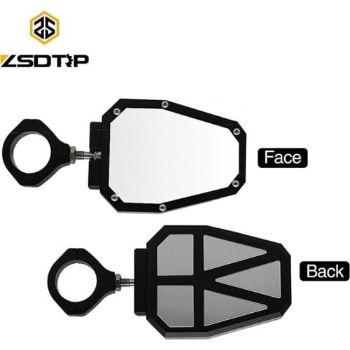 ZSDTRP Motorcycle Rearview Side Mirror 1.75"2" UTV for Can-Am Commander 1000 for Polaris Rangers 2002-2008 for Yamaha Rhino 450