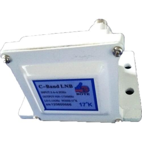 C band single polarized LNB for engineering purposes integrated products promotional products Use with single-polarized feed