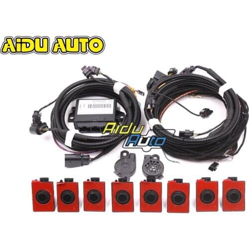 FOR VW Amarok Park Pilot Front and Rear 8 Sensor 8K Parking PDC OPS without PDC button