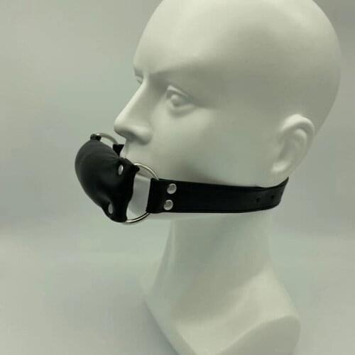 Erotic Silent Toys of Sponge Filled Soft Dog Bone Padded Pillow Mouth Gag for Slut Bdsm Bondage Slave Strapon Auxiliary Products