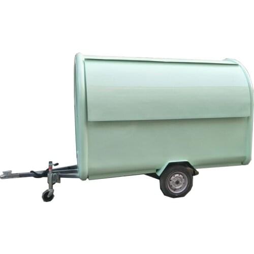 Hot sale mobile food cart with advertisement logo food trailer food cart for sale