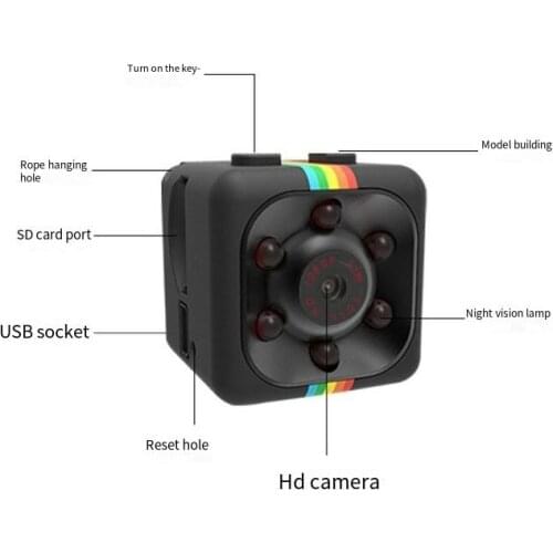 SQ11 Mini Camera 1080P Sport DV Camera Camcorder Mini Infrared Sensor Night Vision Micro Camera Car Digital Video Recorder 2021