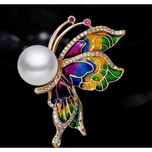 MistyRain Butterfly Brooches For Clothes